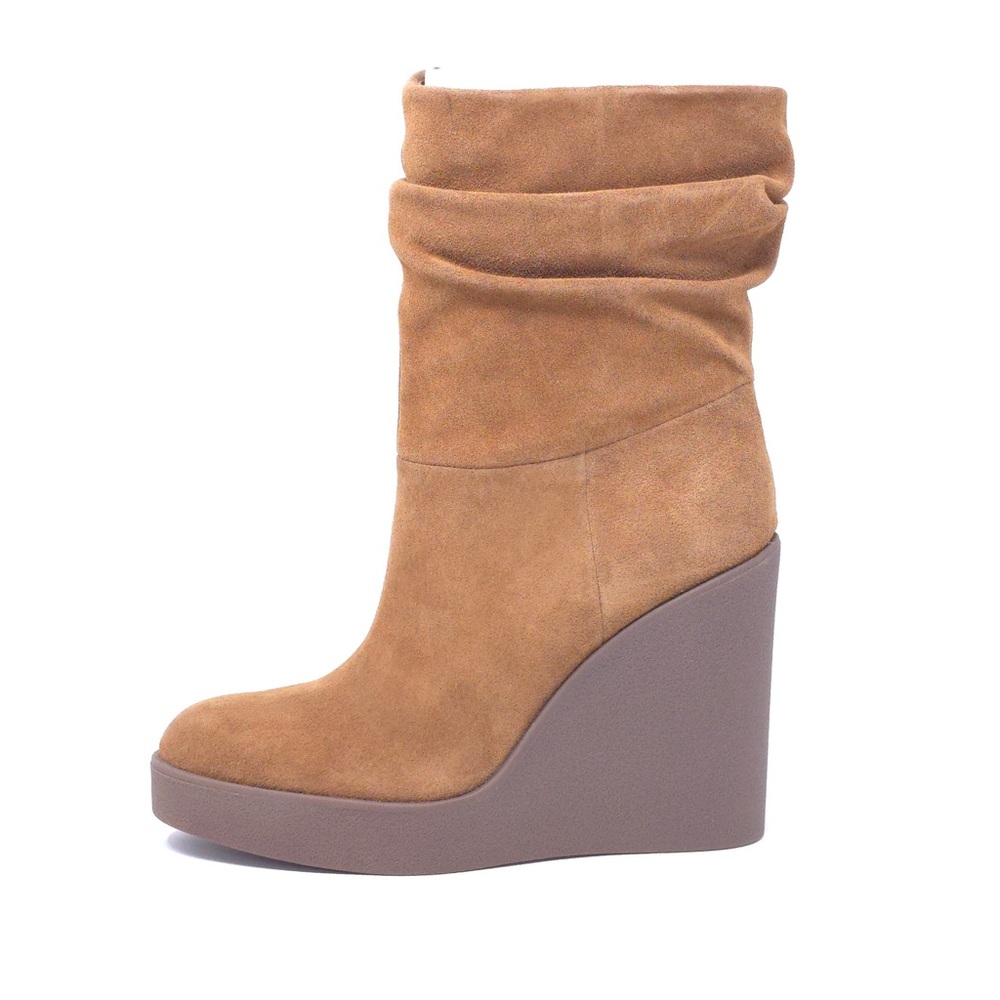 Jessica Simpson Mynette Slouch Wedge Bootie, Tuscan Tan, 8M - Picture 5 of 12